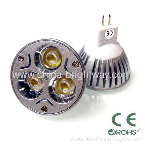 3x1w Mr16 Led Spotlight 